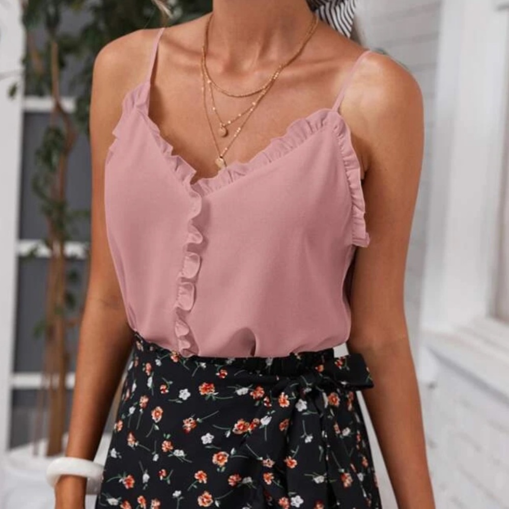 Boho backless cami top - Picture 9 of 16